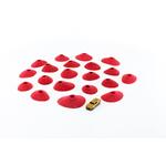 Kilter Keith's Thumbprints 4  purple Feet (20 tak) Little Feet Set 1 